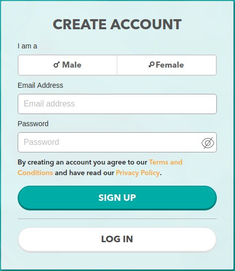 TrulyRussian Create Account Box
