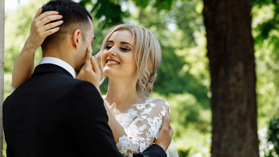 a couple getting married